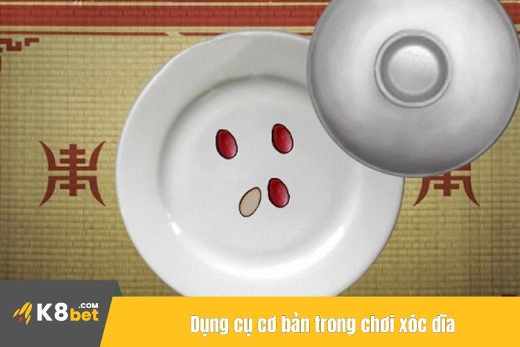 Dụng cụ cơ bản trong chơi xóc đĩa