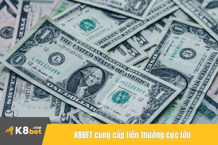 Nhà cái cung cấp tiền thưởng cực lớn khi chơi game tiến lên miền nam