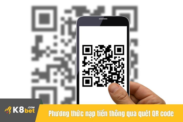 Phương thức nạp tiền thông qua quét QR code