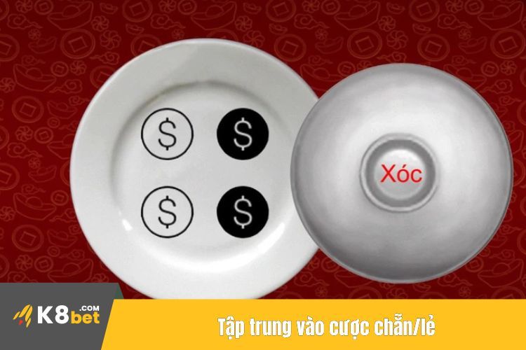 Tập trung vào cược chẵn/lẻ