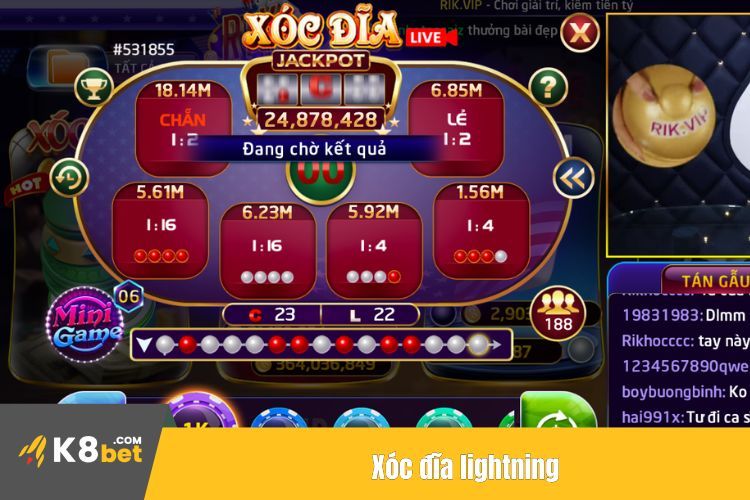 Xóc đĩa lightning